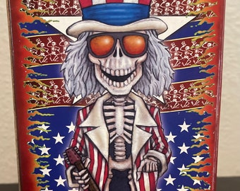 2853番 グレイトフル・デッド アンクル・サム ボビングヘッド 首振り人形 Grateful Dead Uncle Sam Bobblehead. Limited Edition, Vintage - Etsy