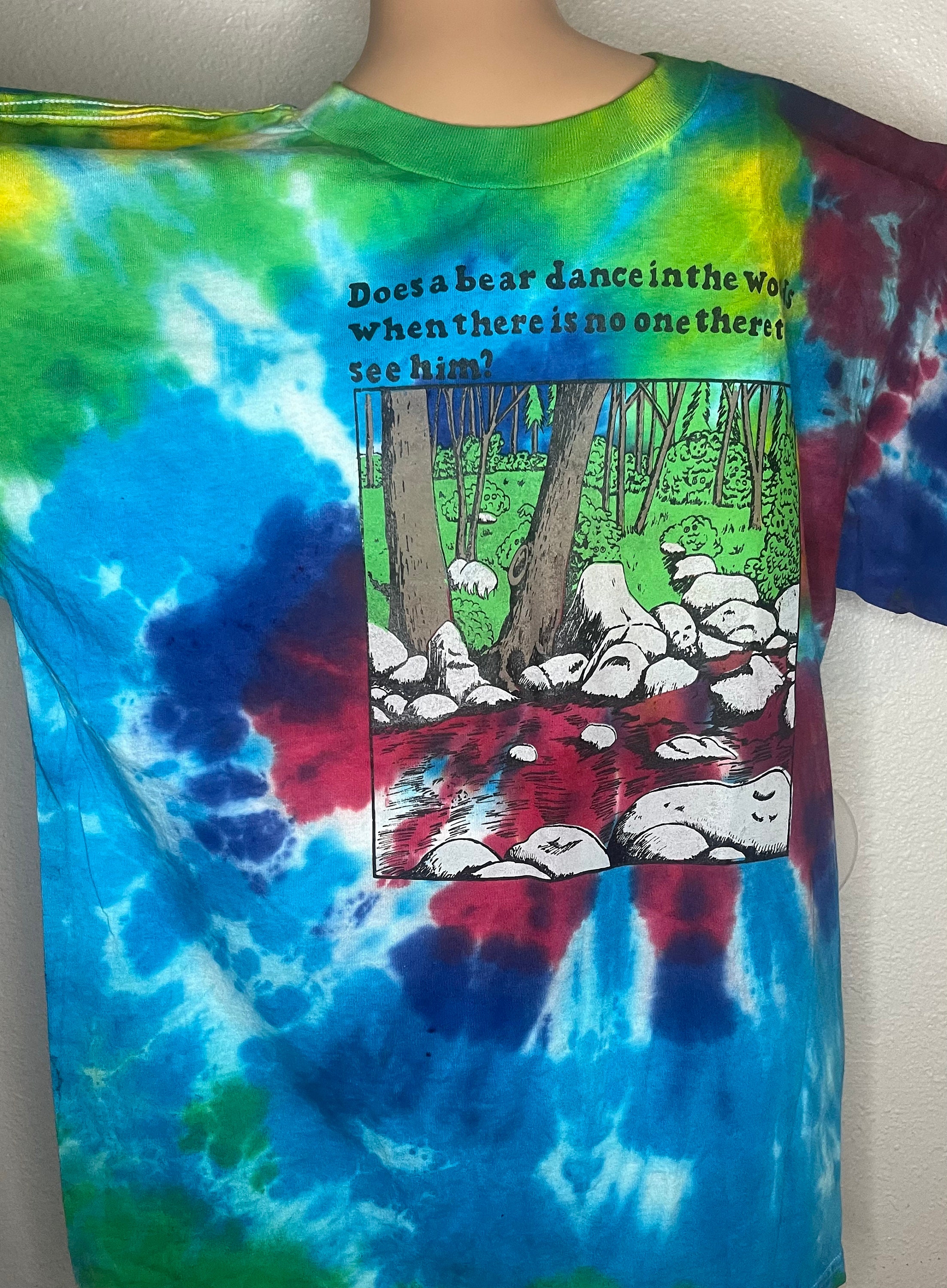 winnie the pooh tie dye shirt