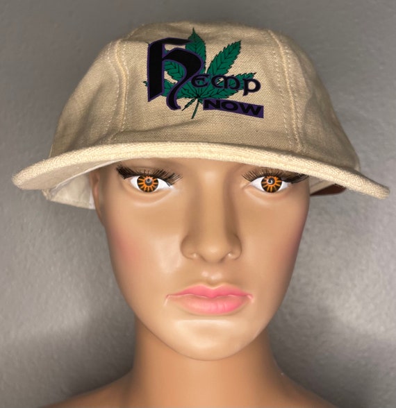 100% hemp, vintage “Hemp Now” hat.