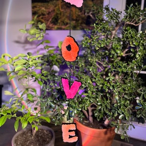 Tufted Wall Hanging. LOVE. Handmade