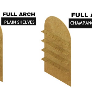 Interchangeable Shelf Wall I Backdrop I Full Arch I Half Arch I Angled l I Rectangle I Soft Edge Rectangle I Collapsible