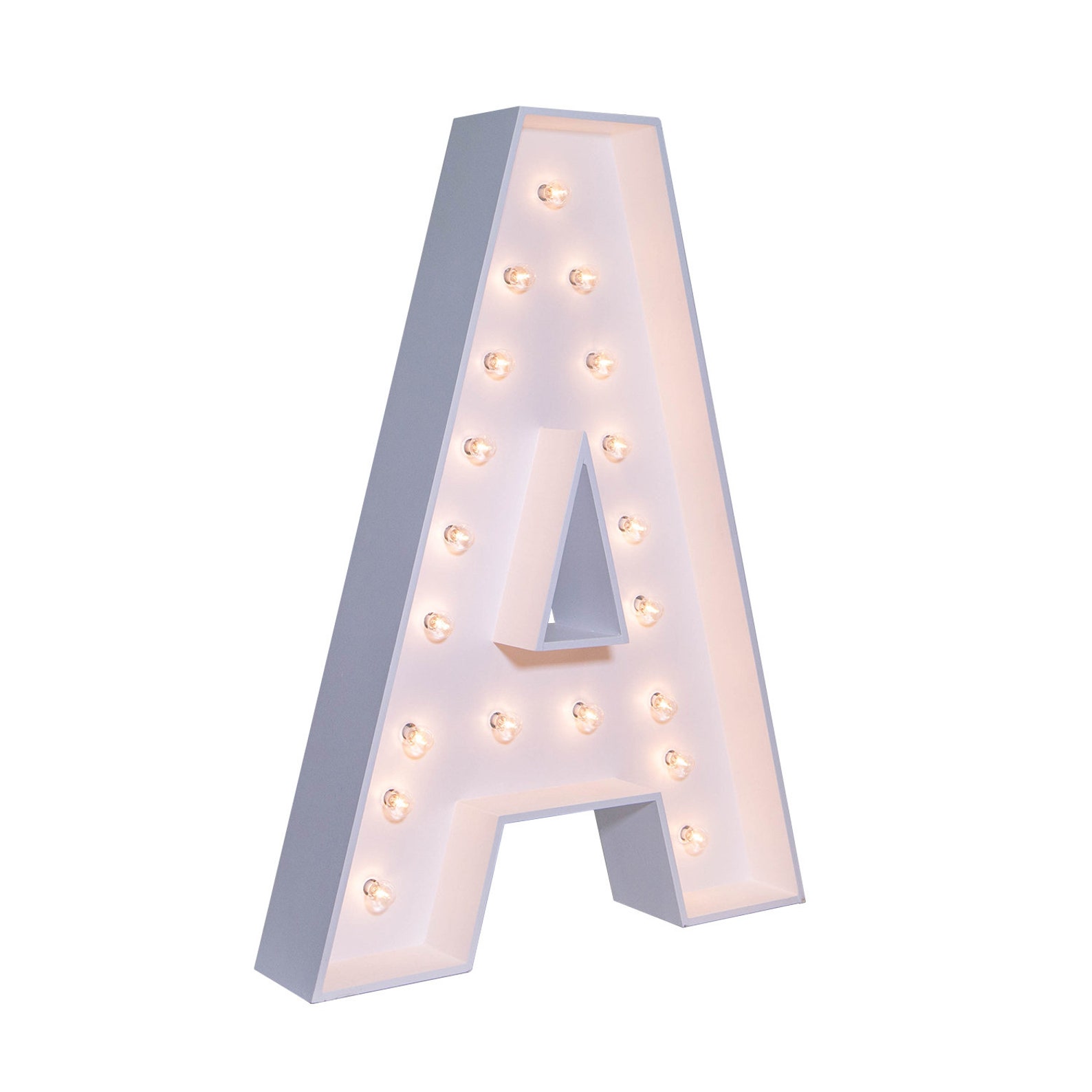 4ft Bold Marquee Number/letter: Stackable LED Light up Sign - Etsy