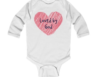 Loved by God Infant Long Sleeve Bodysuit