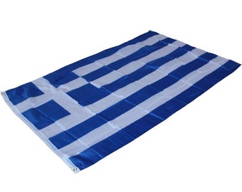 3x5 Foot Greece Flag (90x150), Greek Fabric Flag For Pole 90x150cm