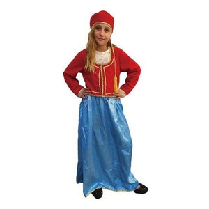 Amalia Traditional Greek Costume, Greek Parade Costume image 1