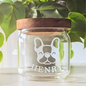 Maltese Dog Treat Jar Custom Canister Hand Painted Pet Portrait