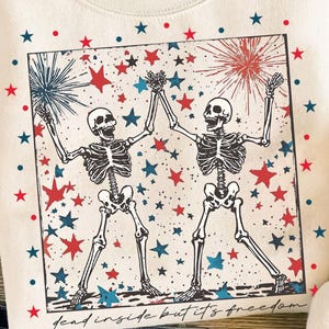 Toten innerhalb aber es ist Freiheit png , Amerika png, lustige Amerika Designs, 4. Juli png, Skeletttanz png, Unabhängigkeitstag png, USA png