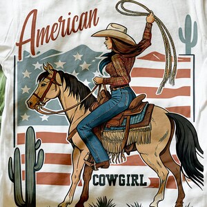 Cowgirl 4th of july western png, America Western png, 4th Of july png, western usa 4th of july png, Usa png, memorial day png, popular now