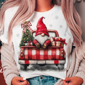 Christmas Gnome Png, Coquette Png, Christmas Sublimation,Christmas Png File, Sublimation Design