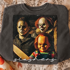 Slashers Png, Retro Halloween png, Horror Movie Png, Horror Halloween Sublimation, Scary Movie Png, Horror Png, Halloween Graphic Trendy Png