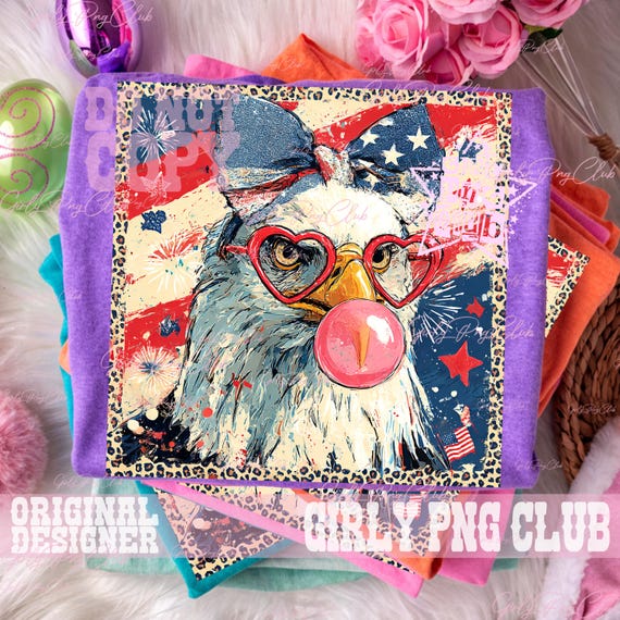 Leopard Patriotic Eagle PNG, 4th of July Eagle PNG, American Flag Eagle Design, Vintage USA Eagle Shirt Graphic, Patriotic Sublimation png