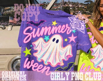 Ghost Summer Halloween png, Funny summer Halloween Png,Vintage Summer png, Halloween cocktail summer png, summer Shirt png, ghost funny