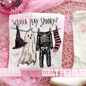 wil spookachtig png, Halloween png, Kids Halloween png, Ghost png, Spookachtig seizoen png, Halloween-peuter png, kinder T-shirt idee grappig halloween afbeelding 6
