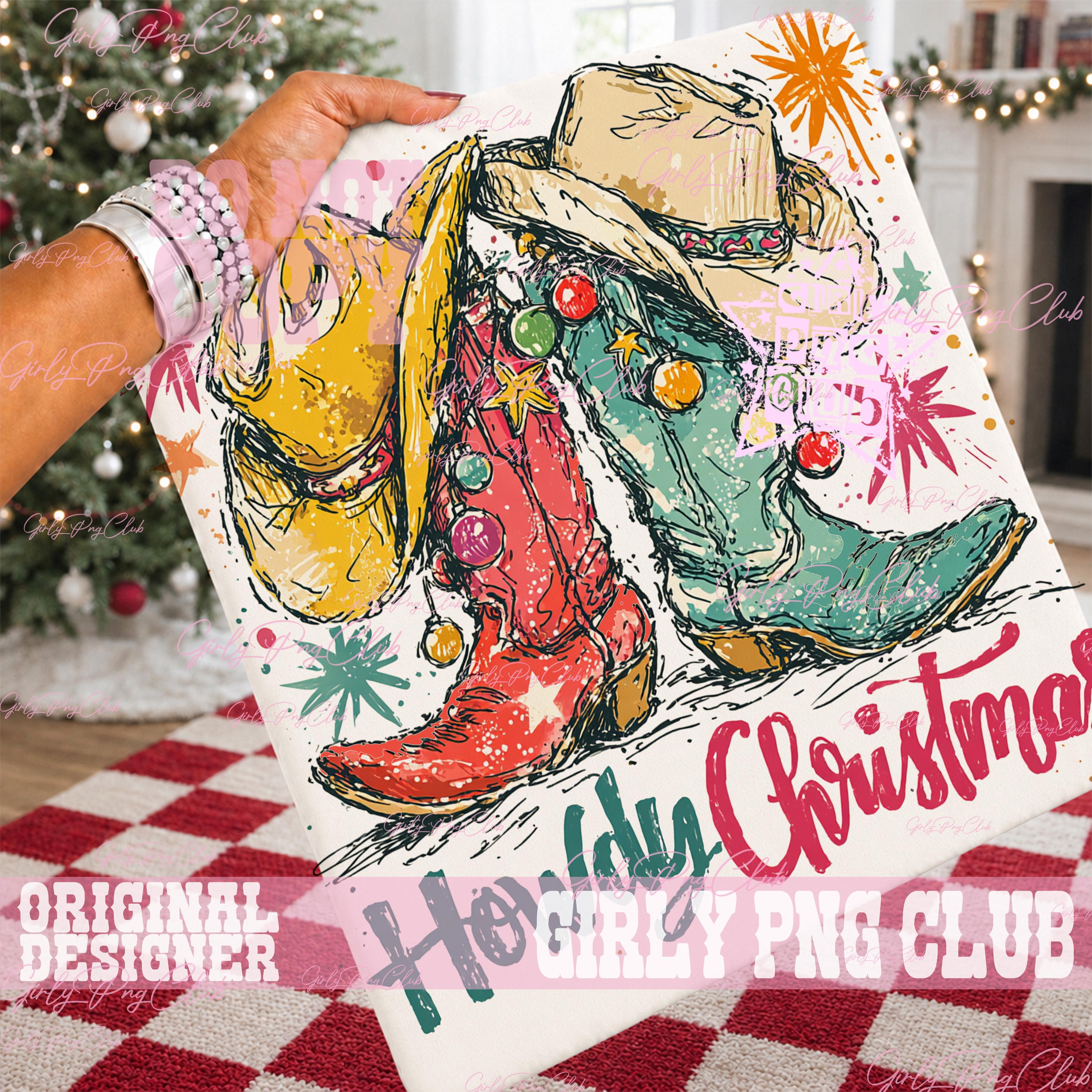 Christmas Boots - Etsy