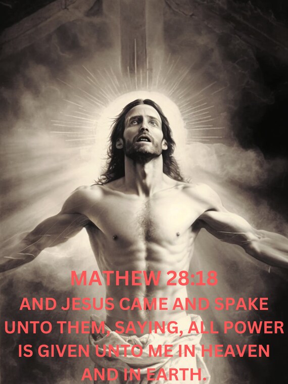 Yeshua Resurrection Digital Print
