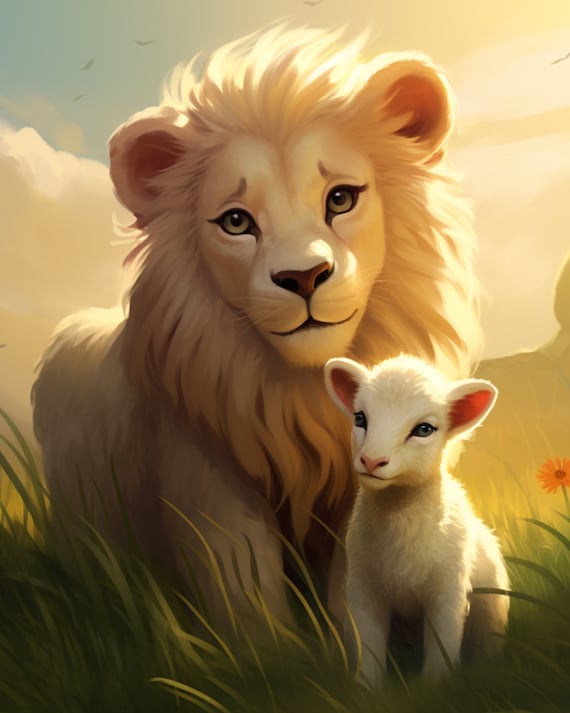 Children's Lion and Lamb