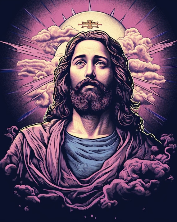 Jesus Digital Art
