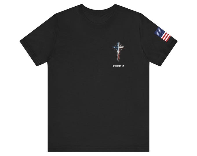 Faith Over Fear tee | Patriotic Christian T-Shirt