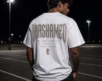 Unashamed Christian Streetwear Tee | Cotton Masculine Faith Apparel