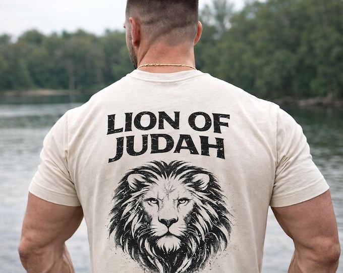 Lion of Judah T-Shirt | True Creed Christian Bible Verse Revelation 5:5