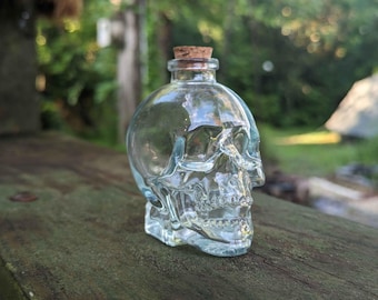 Small Skull Potion Bottle