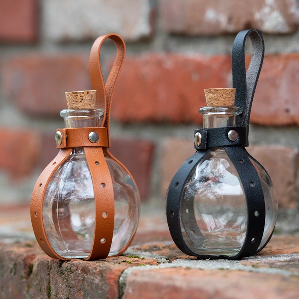 Potion Bottle with Leather Holster