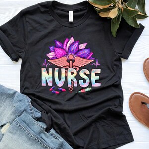 Nurse Shirt, Registered Nurse Shirts, Nursing School Shirt, Nurse Gift Idea, Cute Nurse Shirts, Nurse Tees, Nurse Week Gift T-Shirt