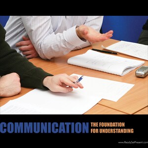 Communication Poster for Office Wall Art & Office Décor