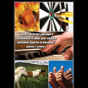 Excellence, Poster, Office Wall Art, Office Decor, Management, Inspirational, Motivational