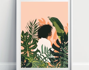 Poster Fine Art Print - Jungel auf Hahnemühle Photo Rag
