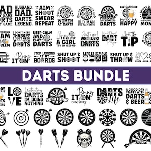 Pakiet Darts SVG PNG| Cytaty Dart Svg| Gracz Dart Svg| Tablica Dart Svg| Zabawna koszulka Dart Svg| Koszulka Dart Svg| Dart Cricut| Sylwetka Dart