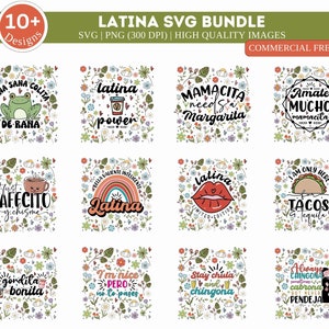 Latina Motywacyjne Cytaty SVG Bundle, Pozytywne Cytaty SVG, Latina SVG Bundle, Hiszpańskie Powiedzenia SVG, Kubek Kawy SVG, Zabawne Latina SVG