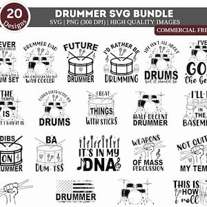 Schlagzeuger SVG Bundle, Schlagzeuger SVG, Schlagzeuger PNG Bundle, Schlagzeuger Zitate svg, Schlagzeuger Shirt svg, Schlagzeuger svg
