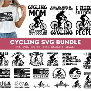 Fahrrad SVG Bundle, Radfahrer SVG-Bundle, Fahrrad PNG Bundle, Fahrrad Zitate SVG-Bundle, Fahrrad Clipart, Fahrrad svg, Biker svg