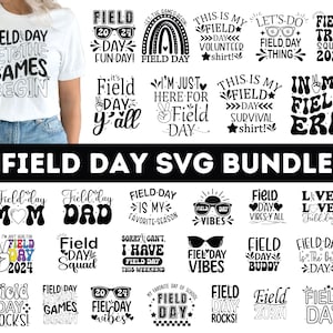 Paquete SVG PNG del Día de Campo 2024 / Svg de Maestro / Svg del Día de Campo / Svg del Último Día de Clases / Svg de Camiseta Divertida de Maestro / Svg de Camiseta del Día de Campo
