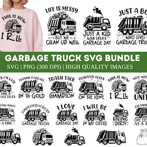 Müllauto SVG-Bundle, Müllauto Zitate SVG-Bundle, Müllauto Png, Müllauto Zitate svg, Garbage man svg, Garbage Collector svg