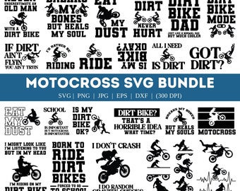 Motorcycle SVG PNG Bundle| Motor Bike Svg| Biker Svg| Dirt Bike Svg| Motorcycle Monogram| Clipart For Cricut For Silhouette|Clip Art Bundle