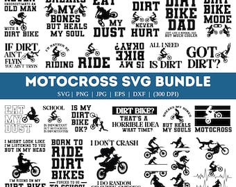 Motorcycle SVG PNG Bundle| Motor Bike Svg| Biker Svg| Dirt Bike Svg| Motorcycle Monogram| Clipart For Cricut For Silhouette|Clip Art Bundle