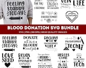 Blood Donation SVG Bundle| Blood Donation PNG Bundle| Boold Donation Shirt Design| Phlebotomy Svg| Phlebotomist Svg| Nurse Svg