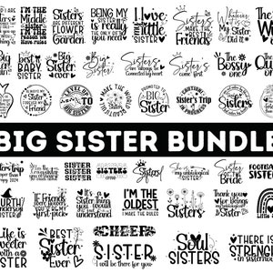 Schwestern SVG Bundle| Beste Freunde geschnitten Datei | Schwester Zitate SVG | Schwesternschaft svg | Lustige Schwester svg