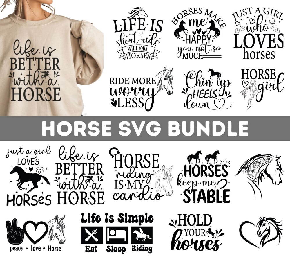 Horse Svg Png Bundle | Horse Svg | Horse Lover Svg | Horse Quotes Svg | Horse Shirt Svg | Stable Svgsvg | Horse Svg | Horse Vector | Horse Svg Livingmall