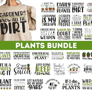 Pflanzenliebhaber SVG Bundle | Pflanze svg | Pflanze Zitat | Zimmerpflanze | Pflanzenmama SVG | lustiges Pflanzenzitat | Garten Zitat | verrückte Pflanzen Dame svg