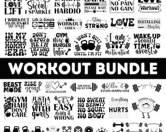 Workout SVG PNG Bundle| Gym Svg Bundle| Fitness Svg| Exercise Svg| Motivational Svg| Workout  Svg| Gym Quotes Svg| Gym  File| Buddies Shirt
