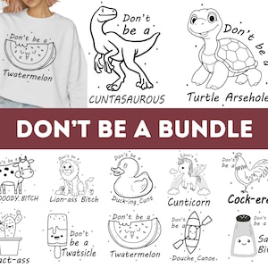 Erwachsene Zitate | "Erwachsener ""sei nicht ein"" süßes lustiges SVG-PNG-Bundle." Erwachsene geschnitten Datei | Sarkastisches Png | Lustiges Schädel-Svg Png-Bundle| Schwört Png| Lustige Mama png
