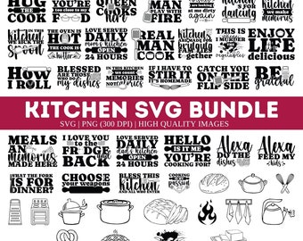 Kitchen SVG PNG Bundle| Kitchen Svg| Kitchen Cut File| Baking Svg| Cooking Svg| Potholder Svg| Kitchen Quotes Svg| Kitchen Svg Files Cricut