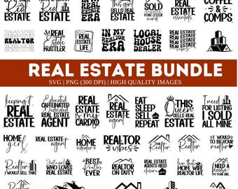 Real Estate SVG Bundle| Realtor Svg| Real Estate Agent Quotes Svg| Real Estate Agent SVG| Real estate home svg