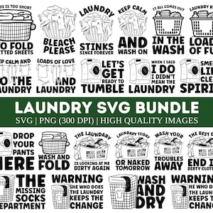 Laundry Room SVG Bundle, Laundry Room Signs SVG Bundle, Funny Laundry svg, Laundry Quotes Svg, Sarcastic Laundry Saying Svg