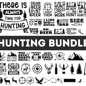 Hunting SVG PNG Bundle| Hunter Svg| Deer Hunting Svg| Hunting Clipart| Antlers Svg| Hunting Season Svg| Aim Svg
