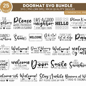 Grappige deurmat SVG-bundel, deurmat svg, deurmat png, deurmat svg, deurmat stencils, deurmat gezegden svg, deurmat gezegden, deurmat gesneden bestand