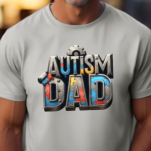 autisme vader png ontwerp autisme bewustzijn trots ondersteunende vader clipart autisme liefde speciale behoeften vaderdagcadeau in april dragen we blauw